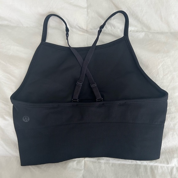 Lululemon High Neck Compressive Sports Bra - Picture 2 of 3